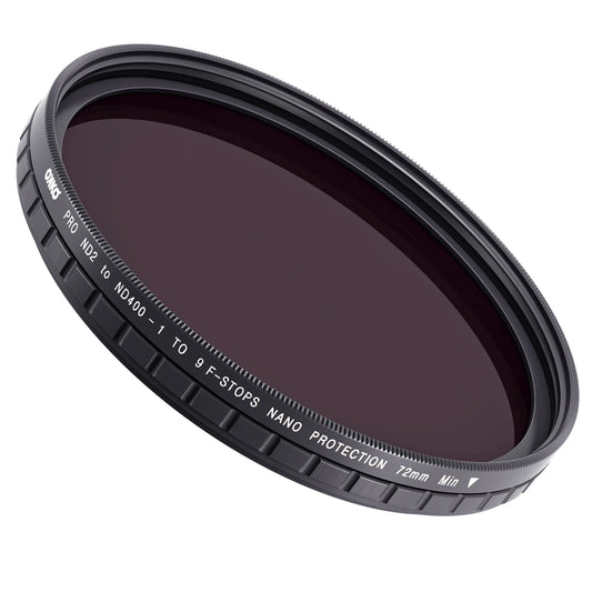 OKKO Vari ND Filter nd2-400 / 1-9stops (Select Size)