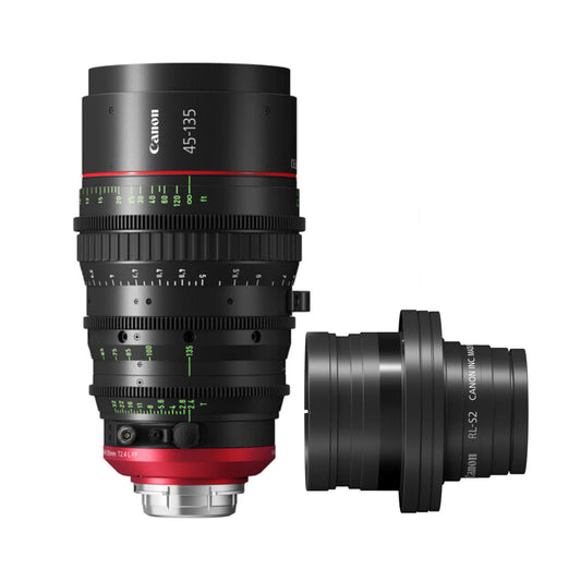 Canon CN-E 45-135mm T2.4 LF Cinema Lens w/ Canon RL-S2 Super 35 Relay Kit