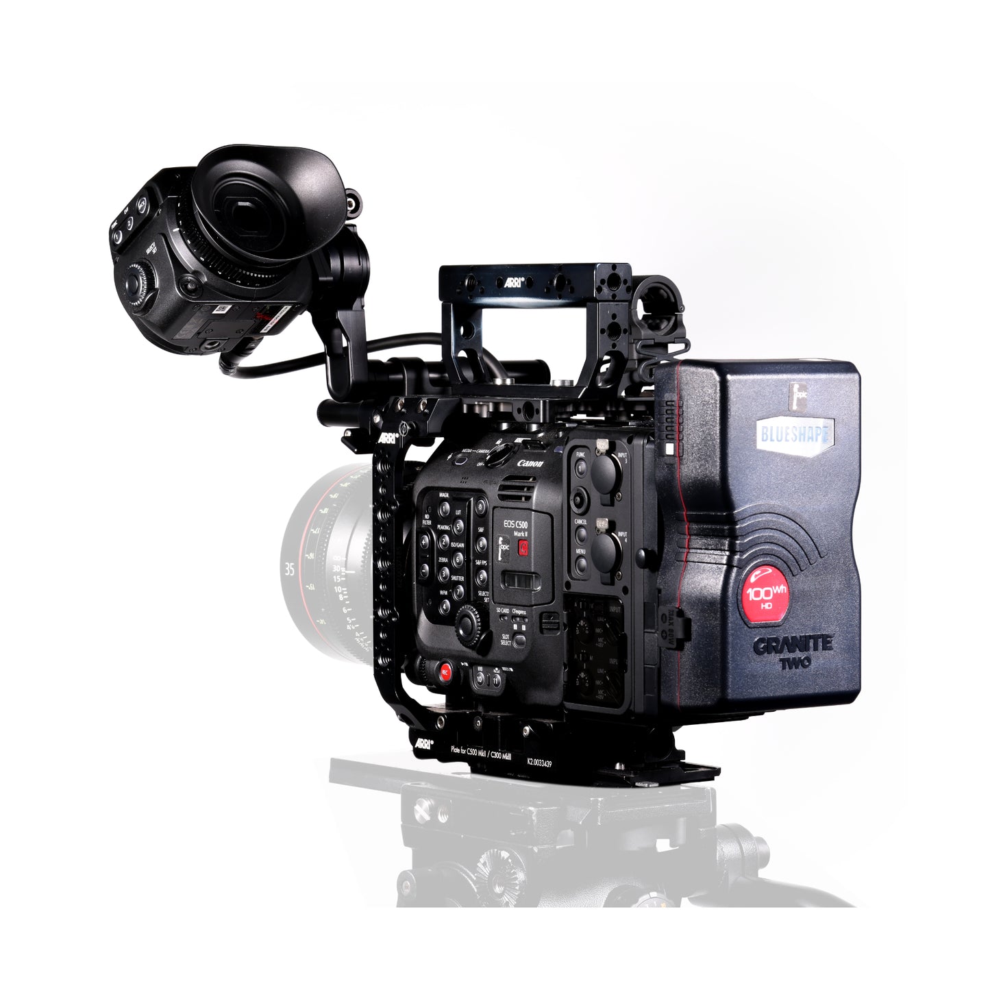 Canon EOS C500 Mark II 5.9K Full-Frame Camera (EF Mount) ARRI Cine Kit