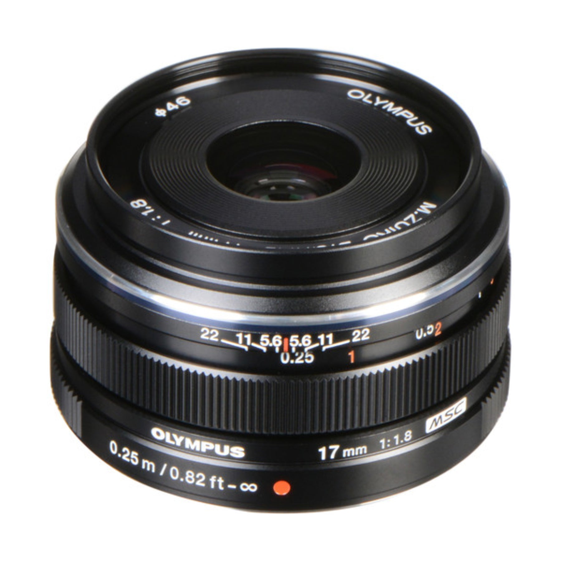 Olympus M.ZUIKO Digital 17mm f1.8 Lens (Black)