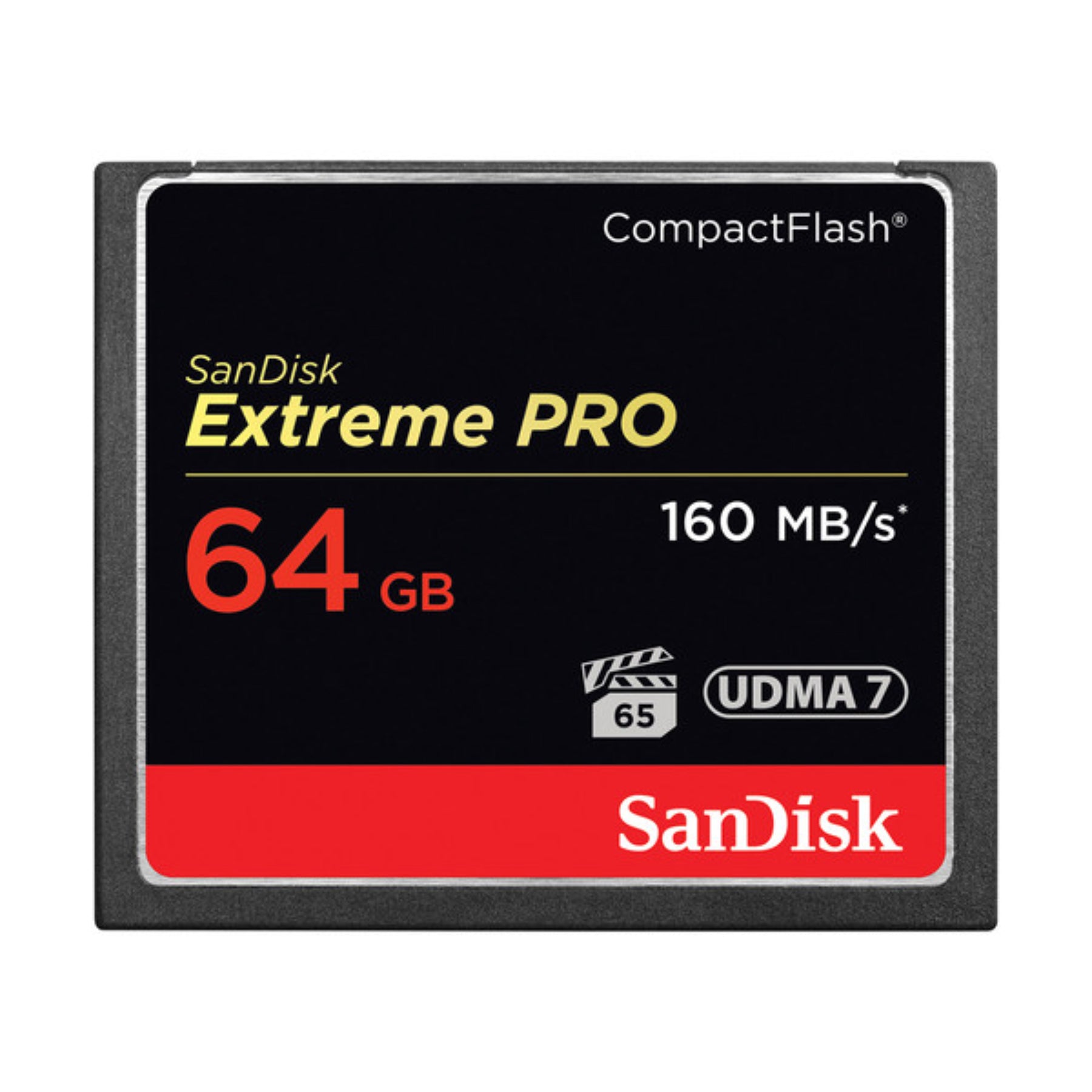 Rent SanDisk 64GB Extreme Pro CF Memory Card (160MB/s) Topic Rentals