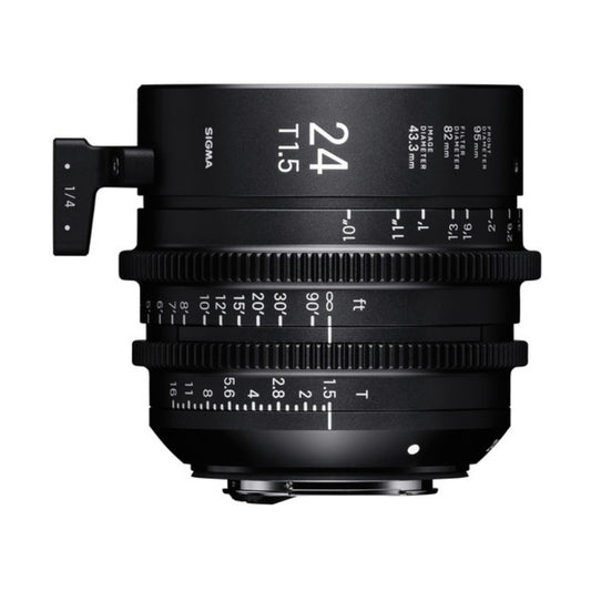 Sigma Cine FF 24mm T 1.5 Canon Ef mout lens for hire
