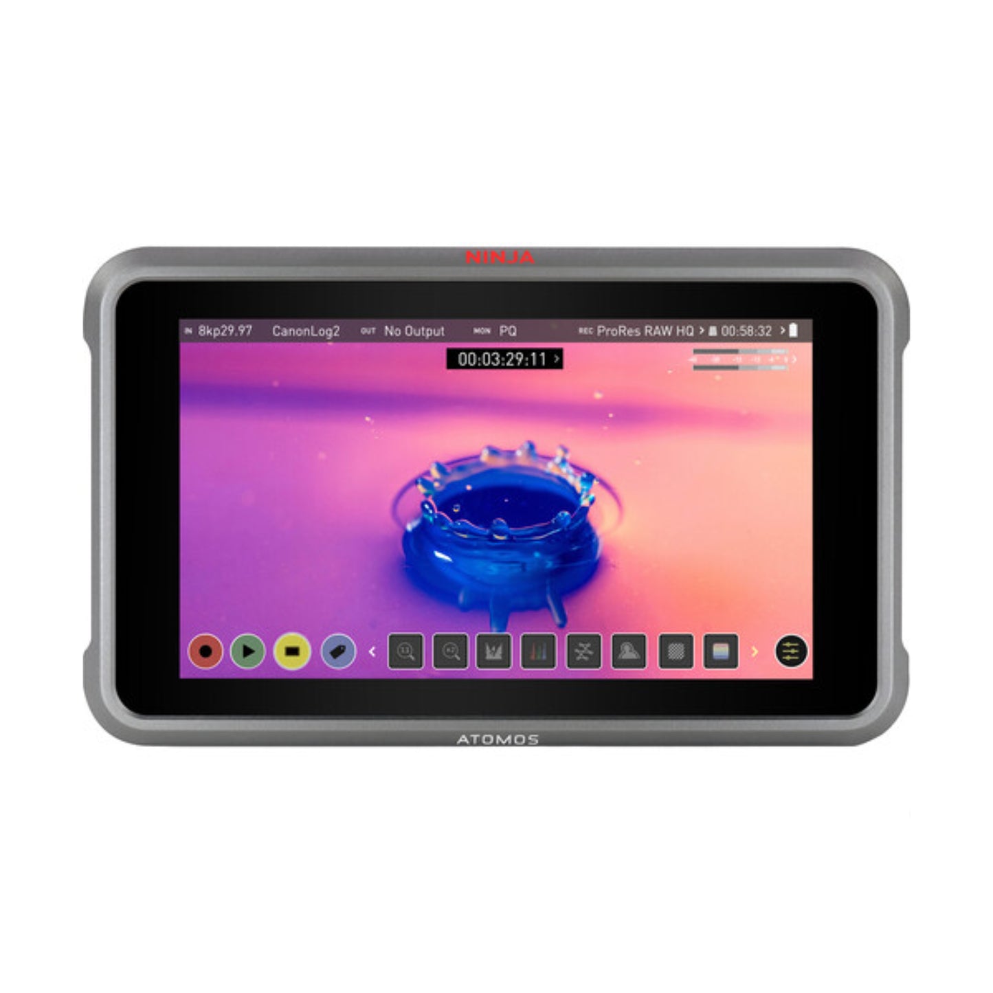 Atomos Ninja V plus video recorder for hire at Topic Rentals