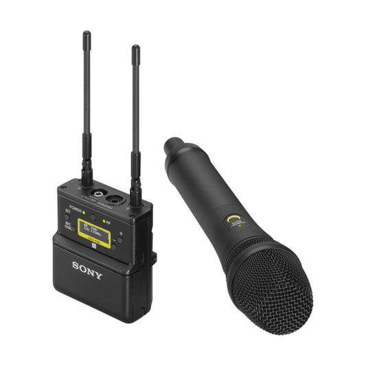 Sony UHF handheld wireless microphone for hire