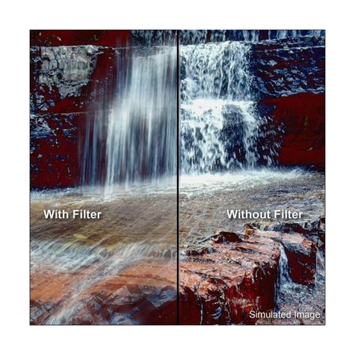 Tiffen 4 x 5.65" Hot Mirror IRND 1.2 Filter
