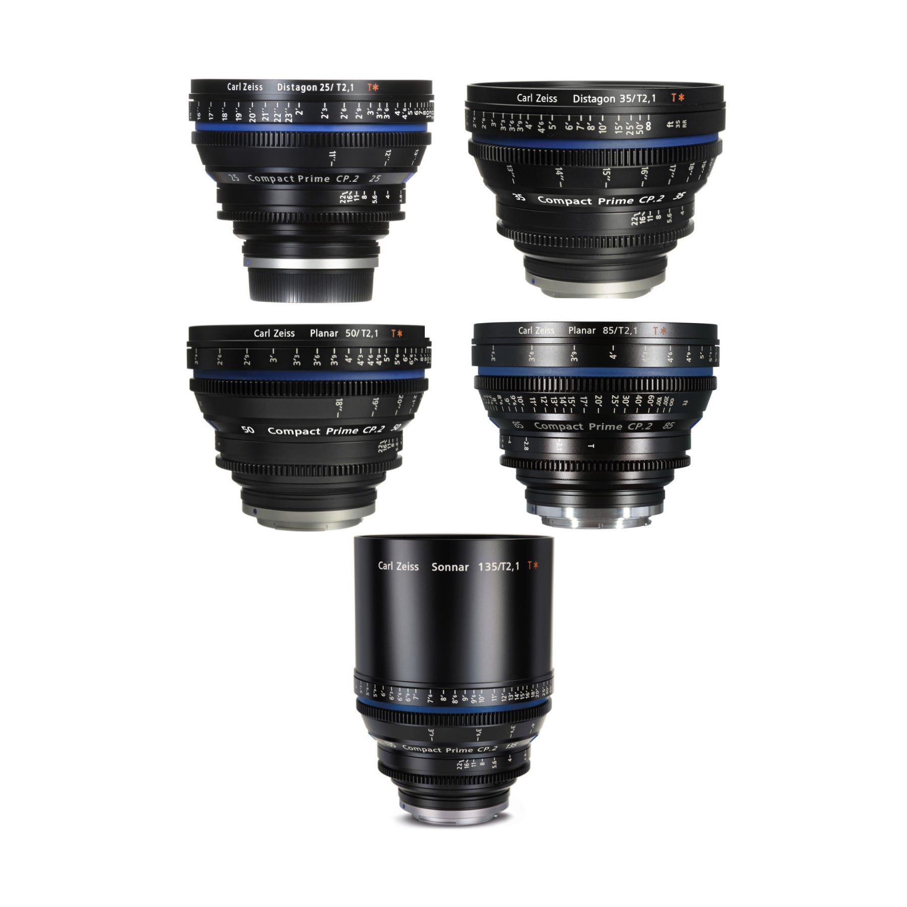 Rent Zeiss Compact Prime Lens Kit (Canon EF) Topic Rentals