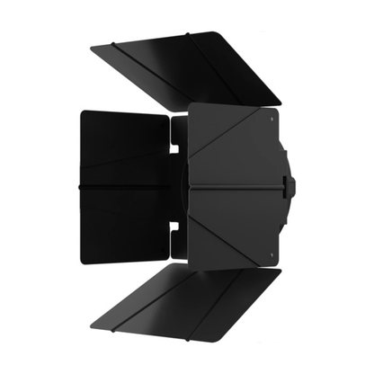 Aputure F10 Barn doors for 600d for hire at Topic Rentals