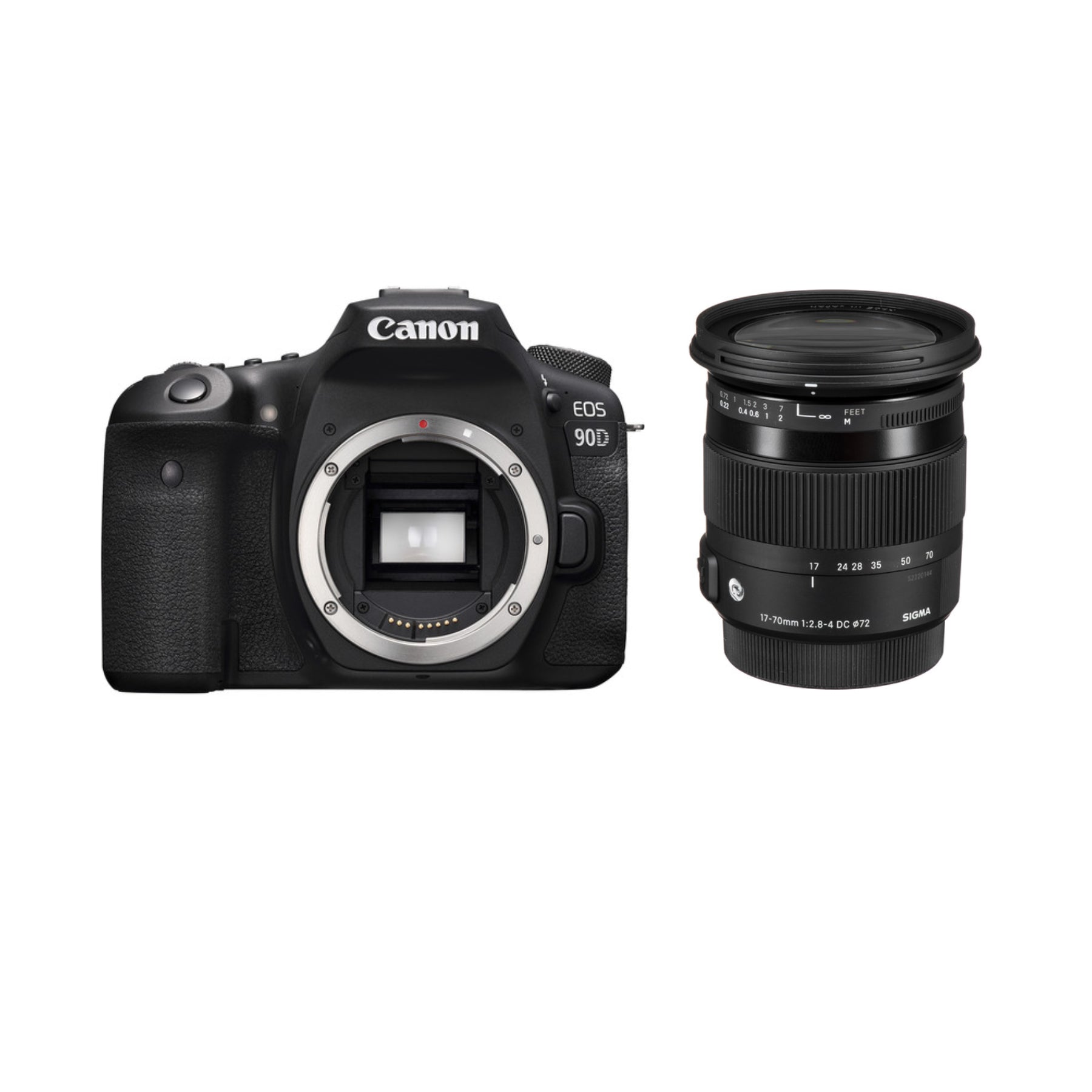 Canon 90 d with 17 to 70mm lens kit for hire at Topic Rentals