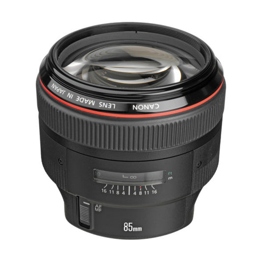 Canon 85mm 1.2 ef lens for hire at Topic Rentals