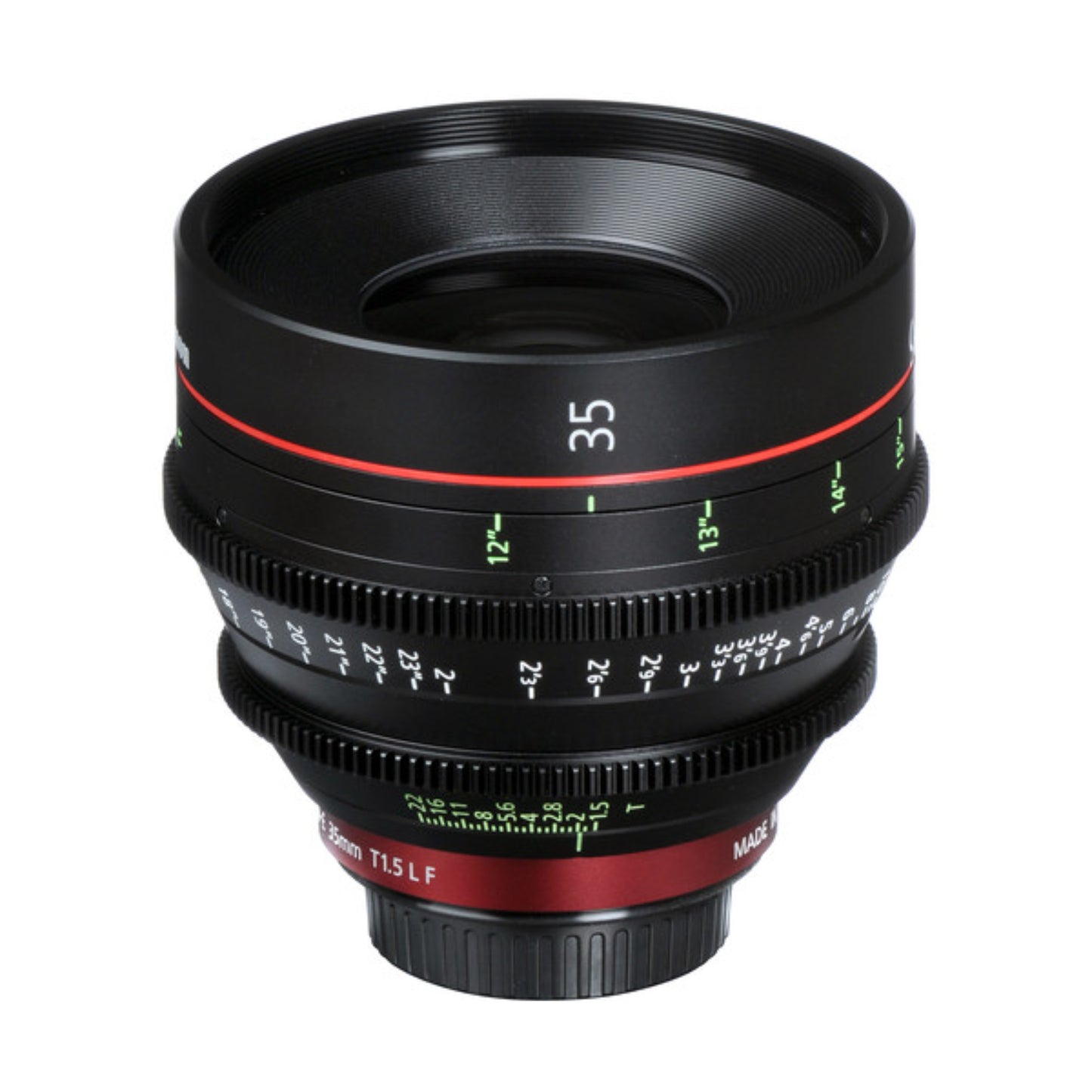 Canon CN-E 35mm T 1.5 EF lens for hire at Topic Rentals