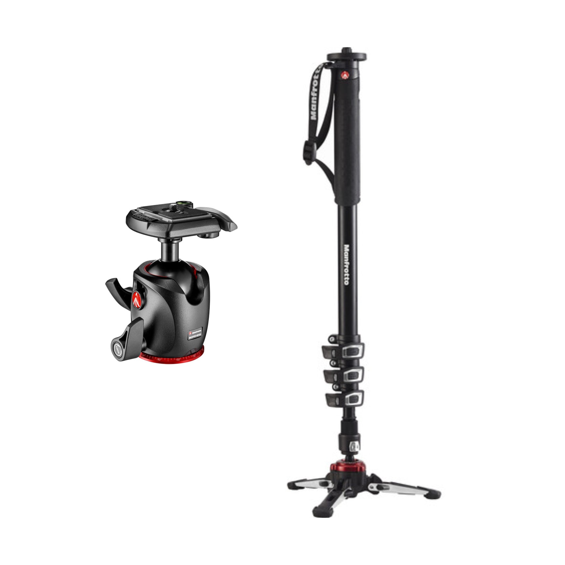 Manfrotto monopod with ball head for hire