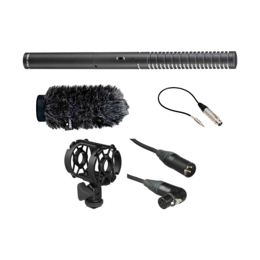 Rode NTG2 Microphone with Boom Pole for hire at Topic Rentals