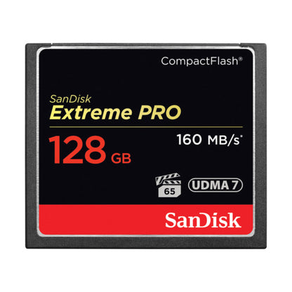 SanDisk 128GB Extreme Pro CompactFlash Memory Card for hire