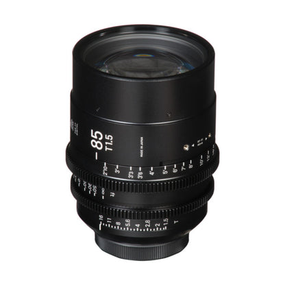 Sigma Cine FF 85mm T 1.5 Canon EF mount lens for hire